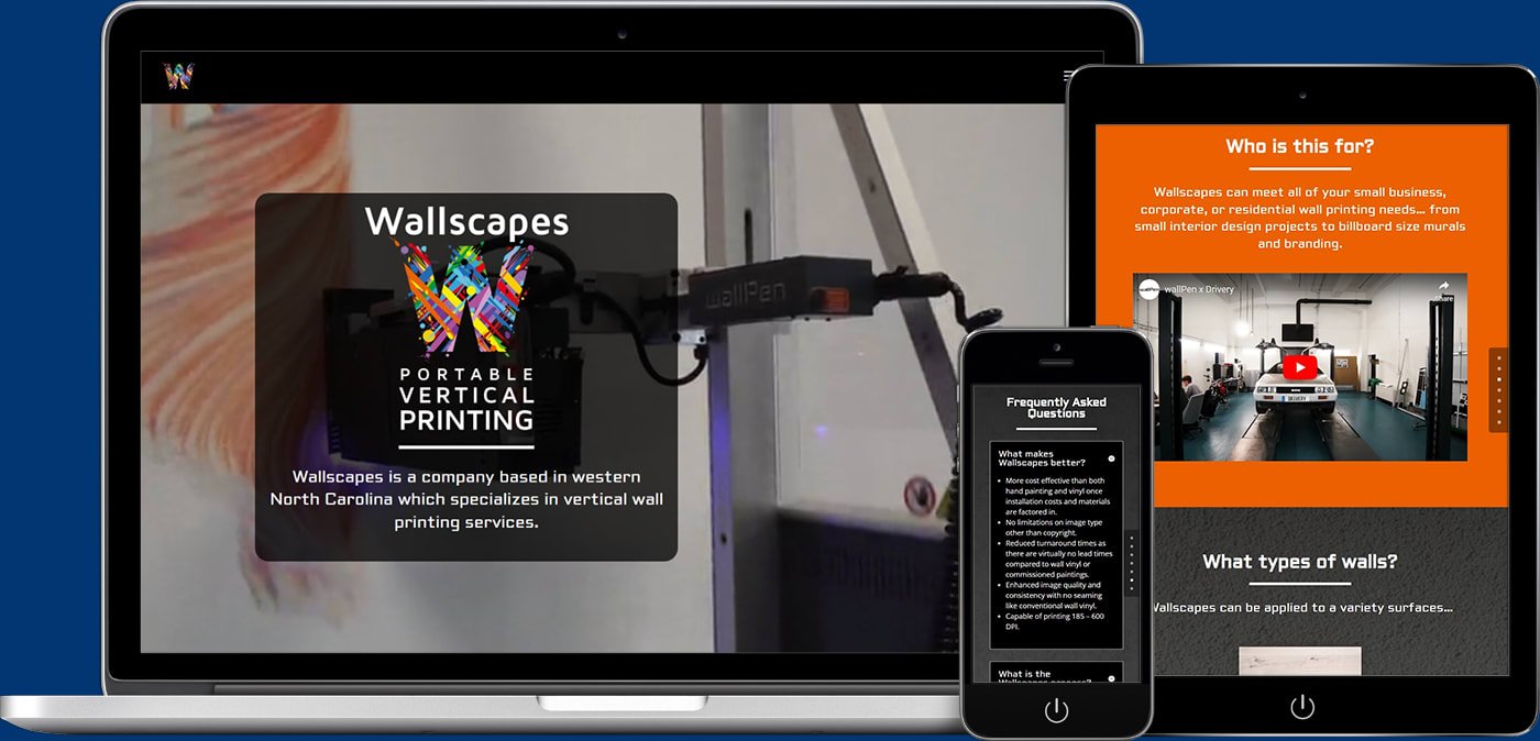 Wallscapes Portable Vertical Printing